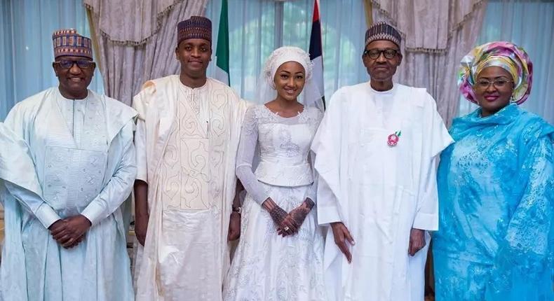 The First family and the Indimi during their children's  wedding 