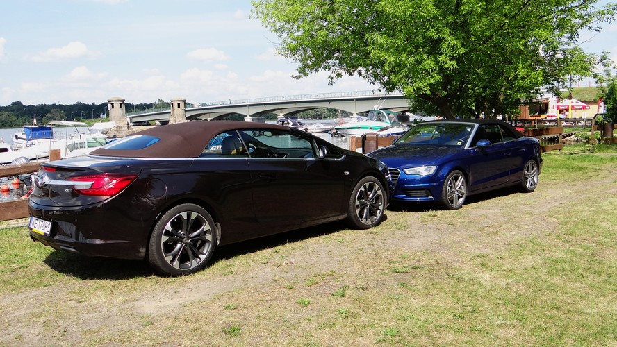 Opel cascada i audi A3 cabriolet