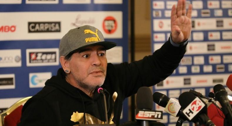 Diego Maradona was served with a tax bill of around 39 million euros four years ago when he returned to Italy