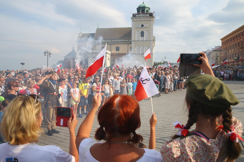 Tak Warszawa uczciła 75. rocznice Powstania Warszawskiego