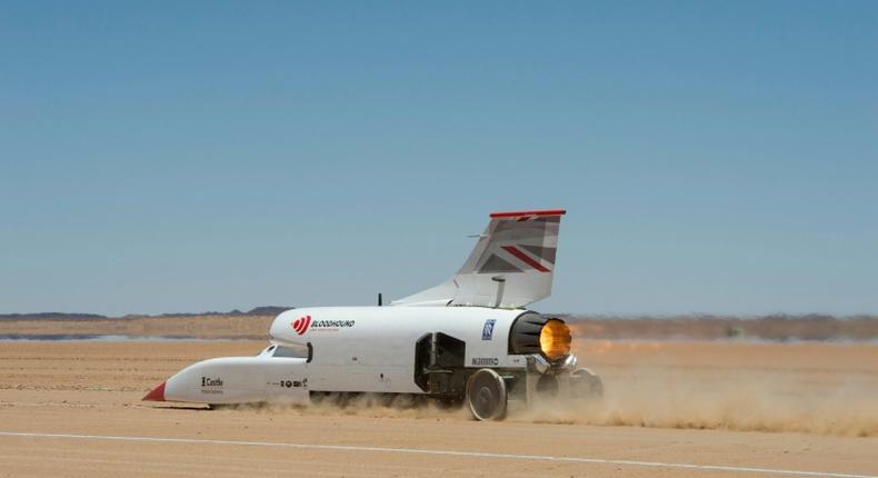 The Bloodhound is gearing up to try to break the current land speed record