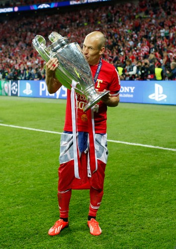 Tak Bayern Monachium cieszył się z wygrania Ligi Mistrzów