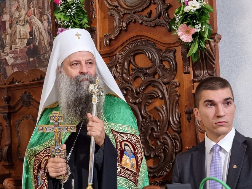 Patrijarh Porfirije u Vukovaru