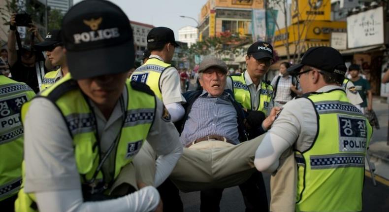 Religious, anti-gay South Koreans have been a loud fixture at the country's annual Pride parade for years