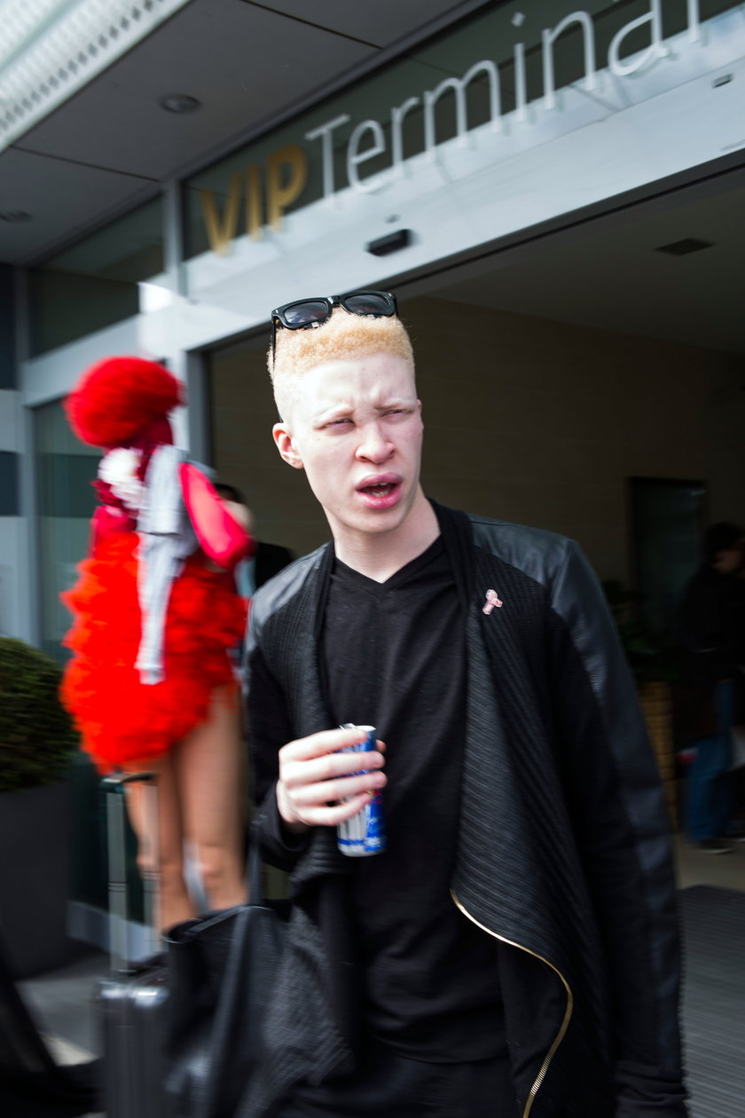 Albinosi na wybiegach