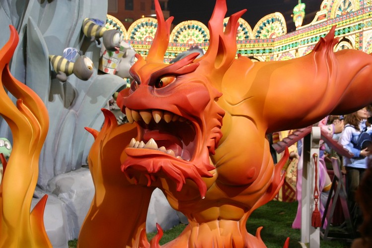 Postać jakby żywcem wyjęta z kreskówki