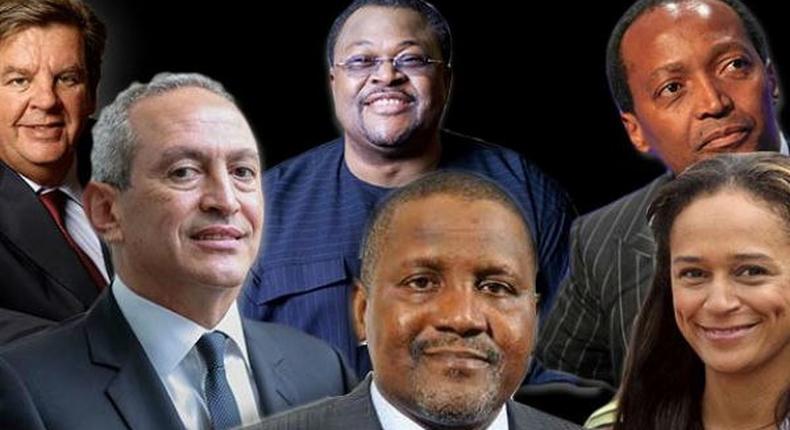These are African billionaires that made their fortune from investments in technology companies.