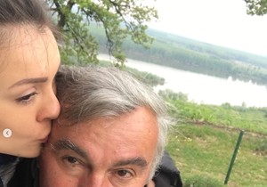 Dragana Mićalović sa ocem