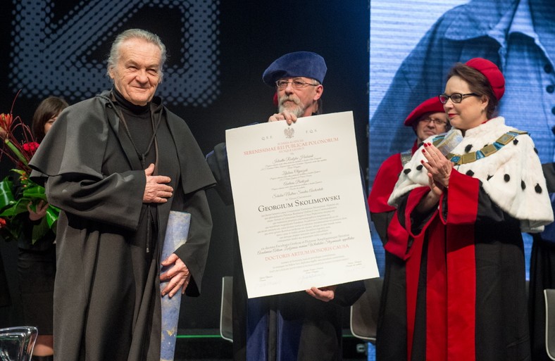 Jerzy Skolimowski otrzymał tytuł doktora honoris causa Akademii Sztuk Pięknych w Łodzi