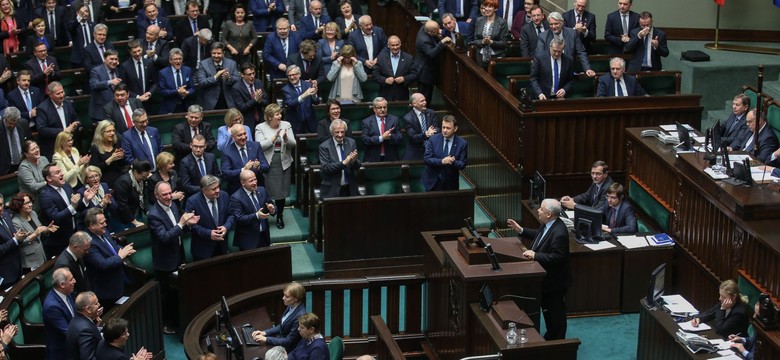 Awantura o Tuska w Sejmie. Kaczyński do Schetyny: Wy jesteście partią zewnętrzną [WIDEO]