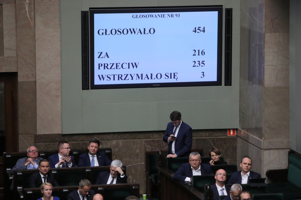 Głosowanie w Sejmie