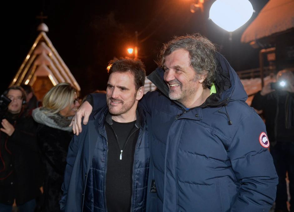 Met Dilon i Emir Kusturica