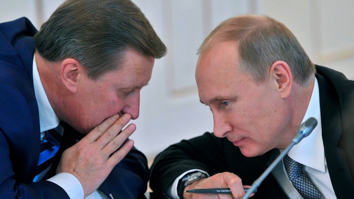 Sergej Ivanov (vľavo) s Vladimirom Putinom