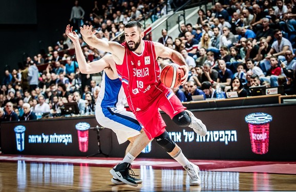 Branko Lazić na meču Izrael - Srbija