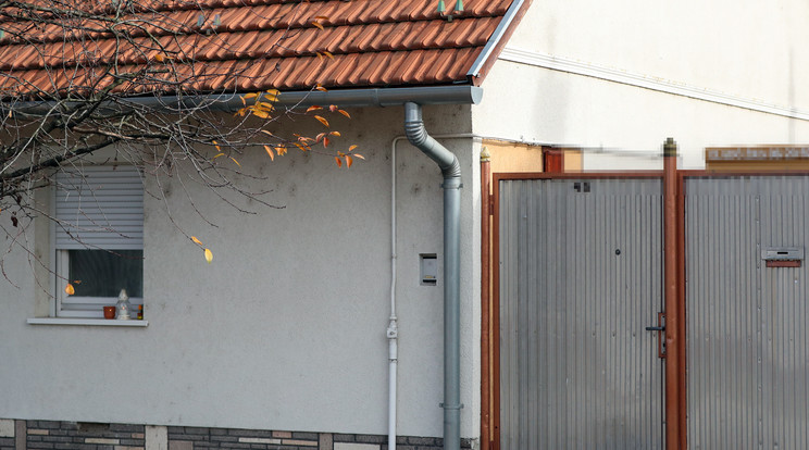 Ebben a ceglédi házban történt a tragédia / Fotó: Blikk