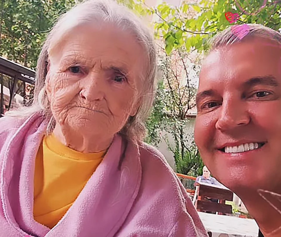 Milan Milošević sa majkom