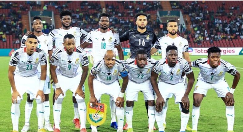 Black Stars drop to 61st in latest FIFA ranking