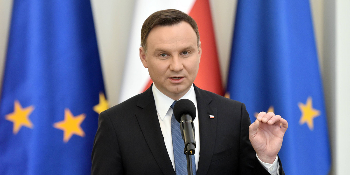 PREZYDENT ANDRZEJ DUDA LAUREATEM NAGRODY IM. LECHA KACZYŃSKIEGO