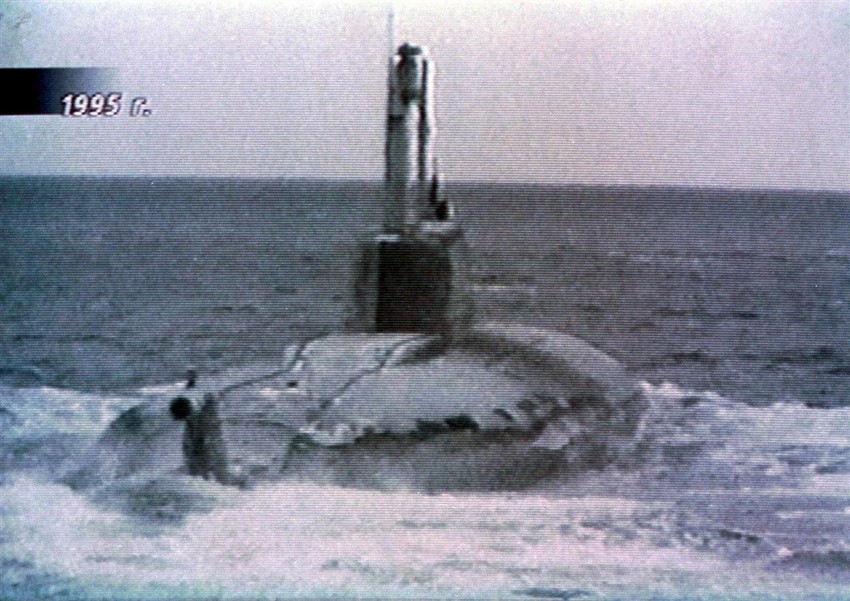 Ruska nuklearna podmornica kursk na arhivskom snimku iz 1995.
