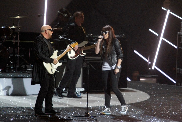 Ewa Farna i Grzegorz Skawiński