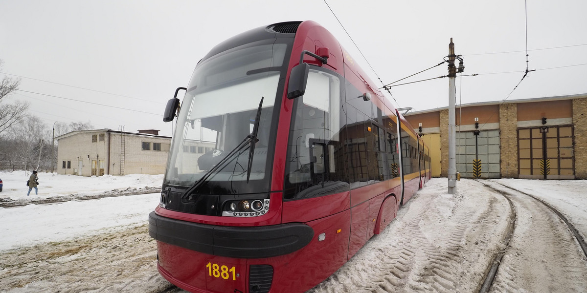 Nowy tramwaj Pesa Swing już w Łodzi. MPK kupiło dwanaście takich wagonów