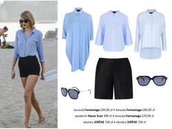 Przedłuż sobie lato: STYLIZACJE w błękicie również na chłodniejsze dni