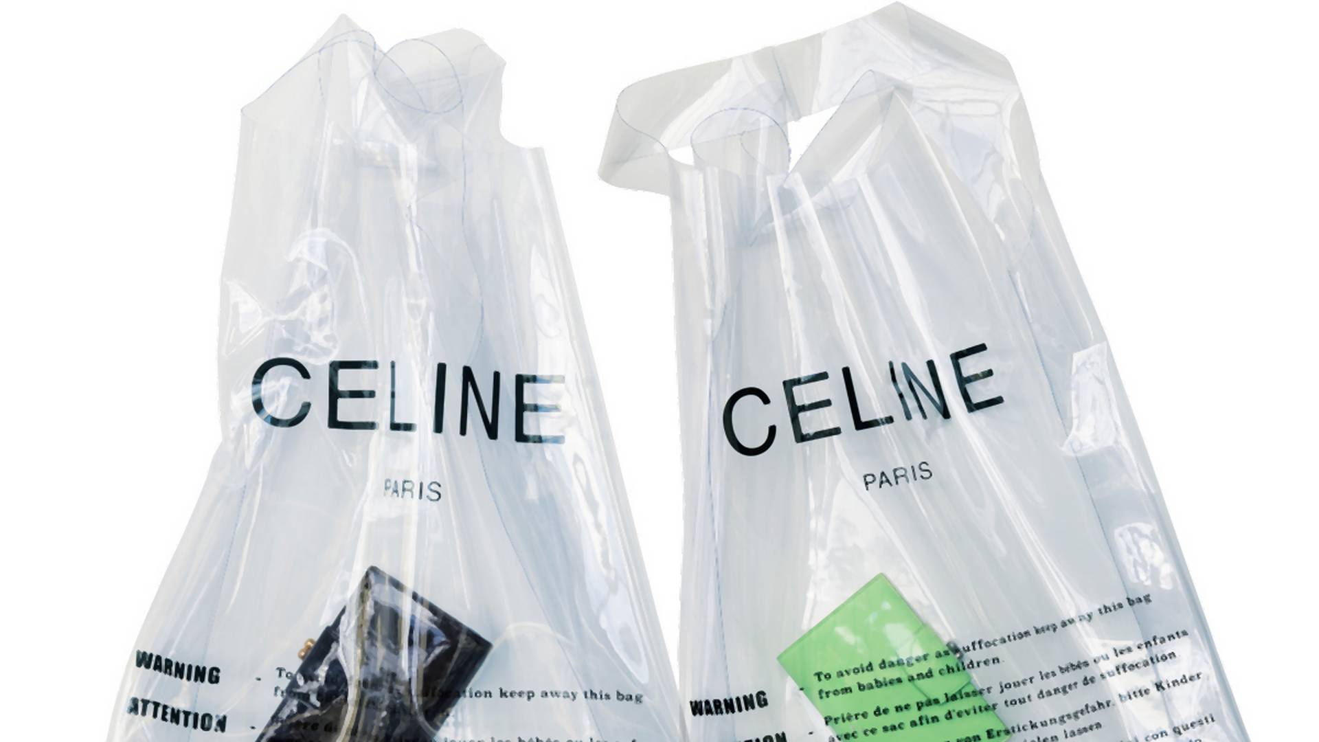 Plastikowa torba z napisem 'Celine' za prawie 3,5 tys. złotych. W czym tkwi haczyk?