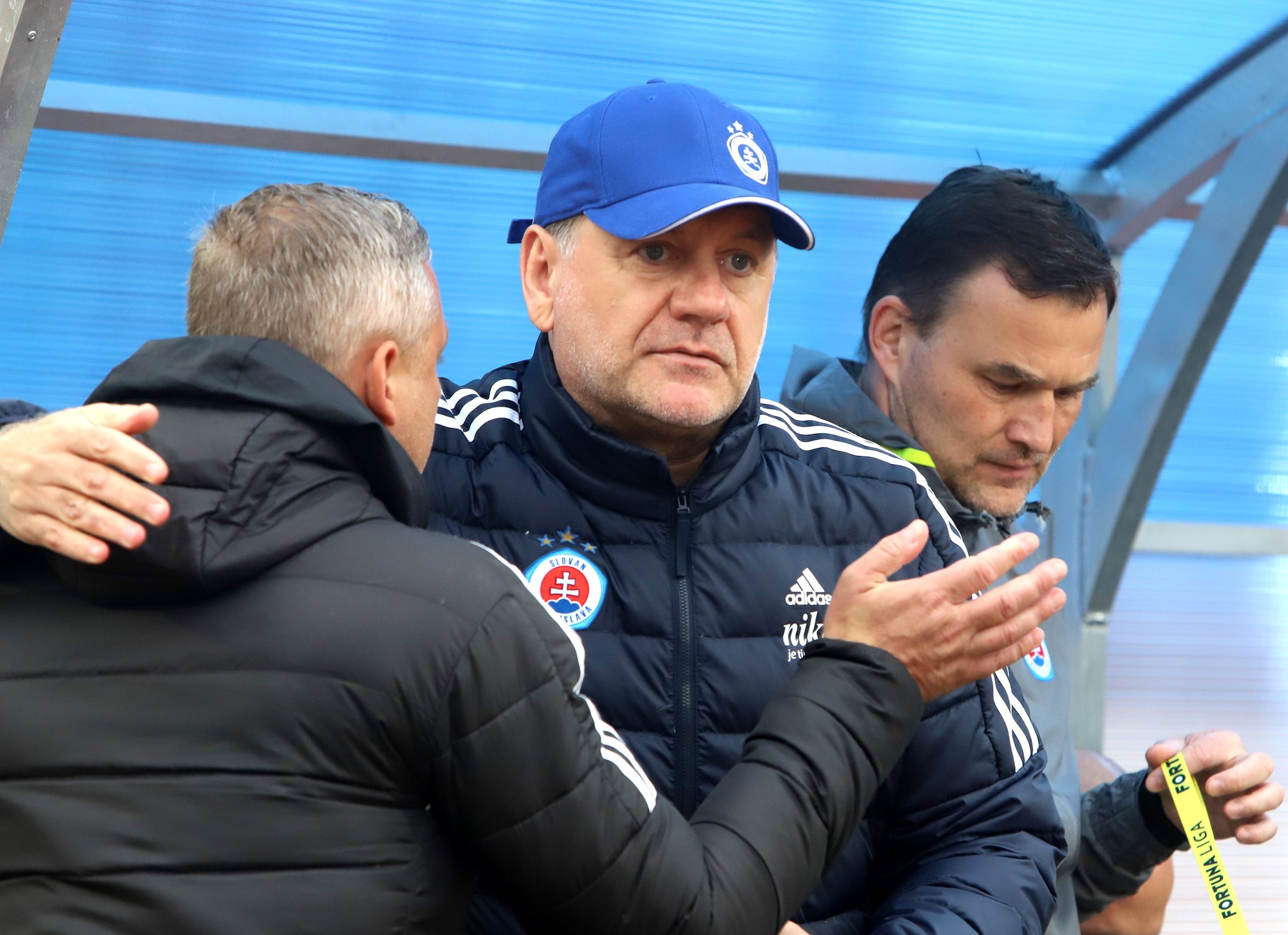 Hlavný tréner ŠK Slovan Bratislava Vladimír Weiss st.