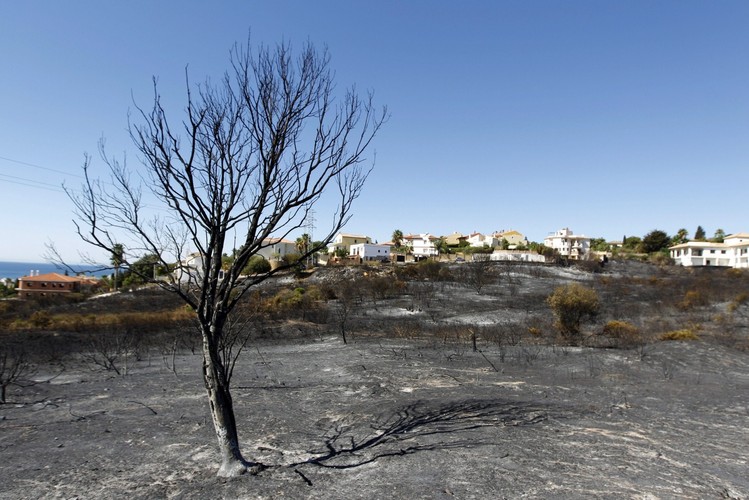 Wielkie pożary w Hiszpanii