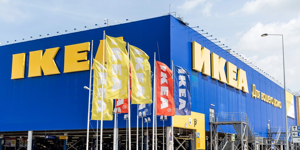 Wszystkie 17 sklepów sieci Ikea w Rosji zostanie zamkniętych.