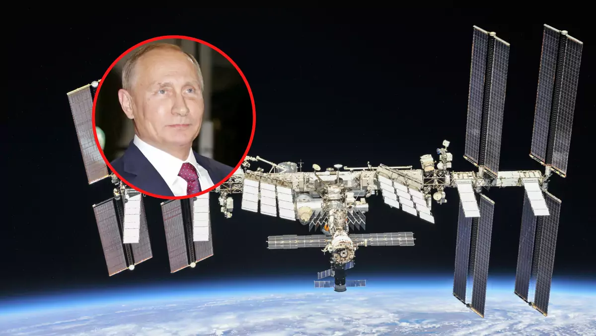 Putin chce mieć własną stację kosmiczną