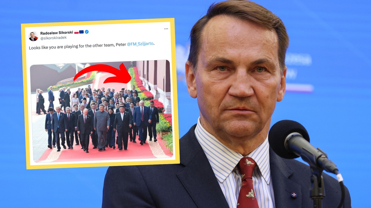 Węgierski minister na defiladzie u boku Władimira Putina. Radosław Sikorski nie gryzł się w język