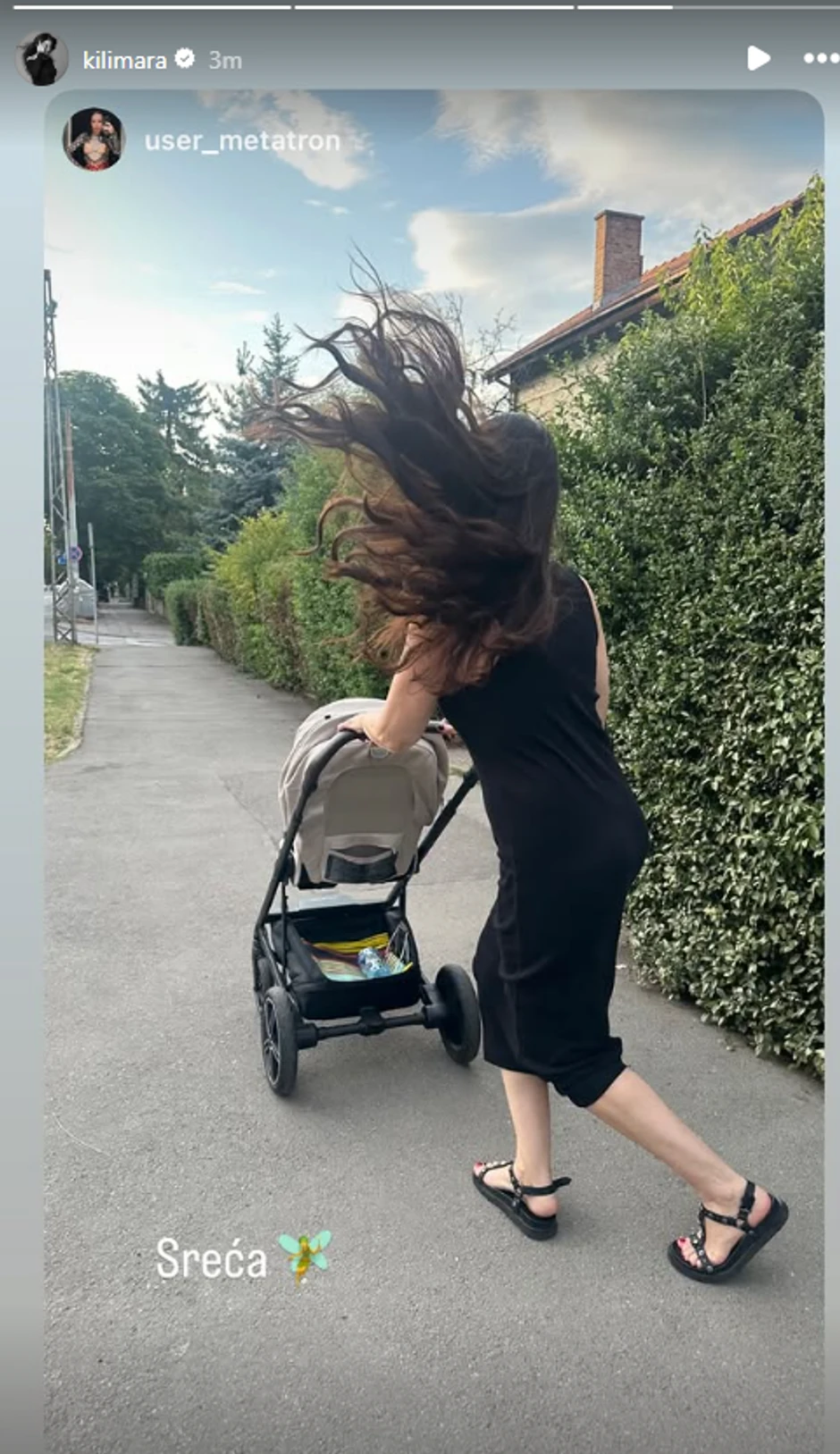 Marija Kilibarda sa ćerkom