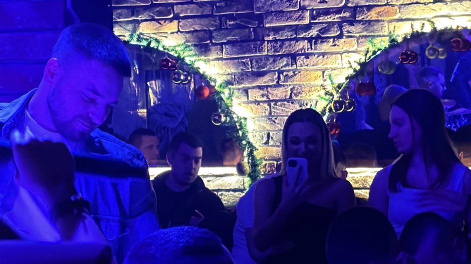 Luka Dačić na nastupu Milice Jokić