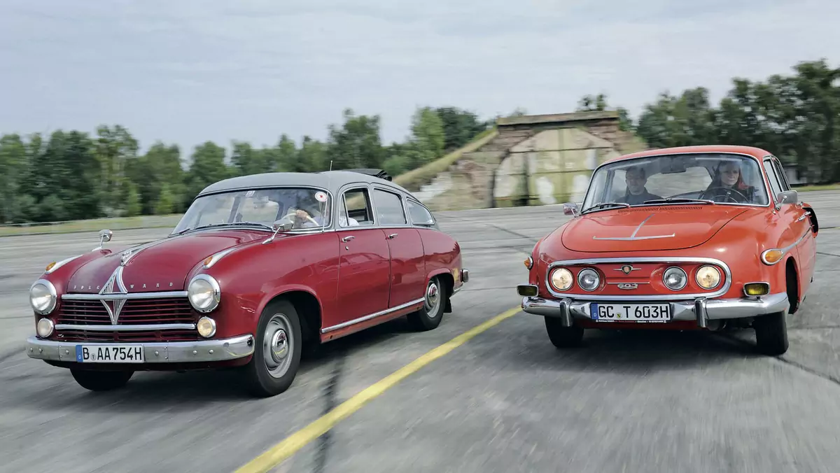 Borgward Hansa 2400 kontra Tatra 603-2 - nietypowa klasa wyższa