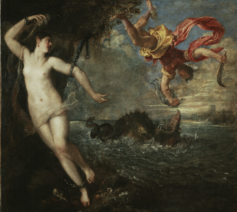 Tycjan - "Perseusz i Andromeda"