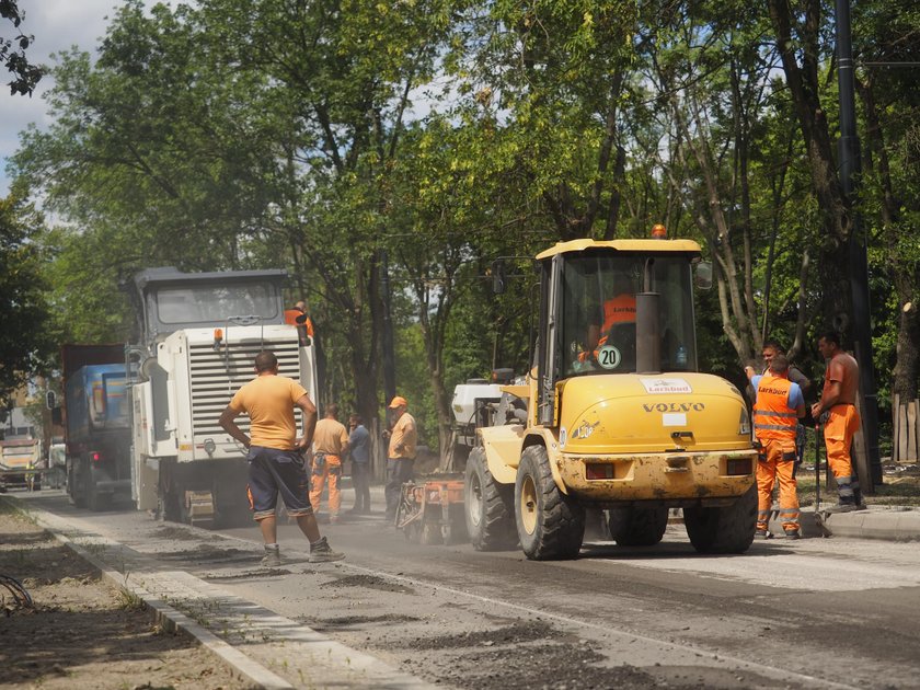 Ulica Dąbrowskiego w Łodzi