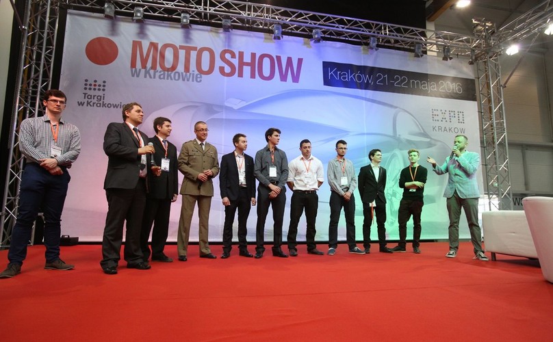 Twórcy 'Premiera' na scenie Moto Show w Krakowie