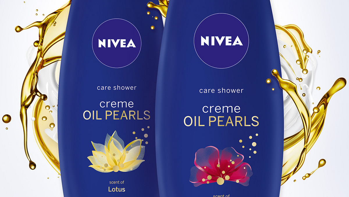 Intensywna pielęgnacja skóry, jednocześnie rozpieszczająca zmysły wyjątkowymi zapachami – taka jest magia perełkowych olejków w dwóch kremowych żelach pod prysznic NIVEA Creme Oil Pearls.