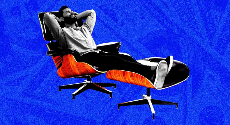 For a certain type of newly rich, young American man, the Herman Miller Eames lounge chair and ottoman is the pinnacle of status.iStock; Rebecca Zisser/BI