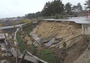 Obrušavanje na gradilištu u Kragujevcu