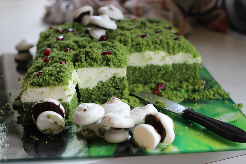 Ciasto szpinakowe "Zielony mech"