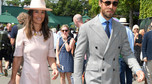 Pippa i James Middleton na Wimbledonie