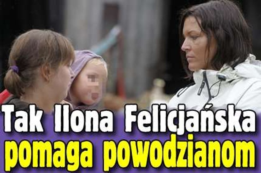 Tak Felicjańska pomaga powodzianom