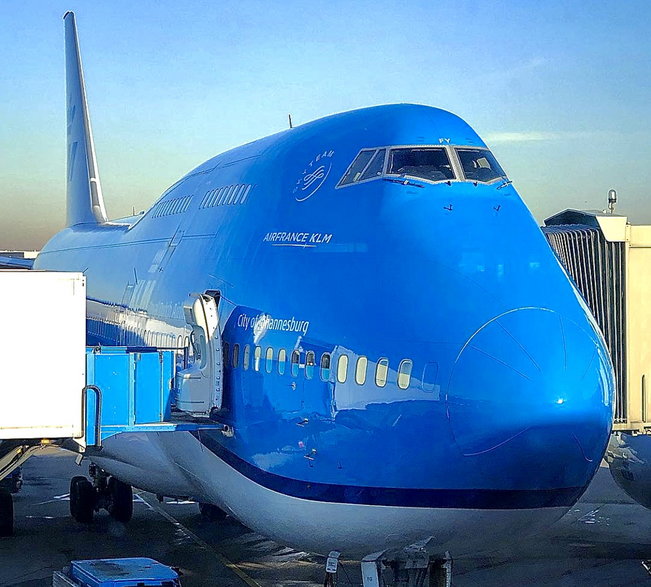 KLM Boeing 747 jumbo