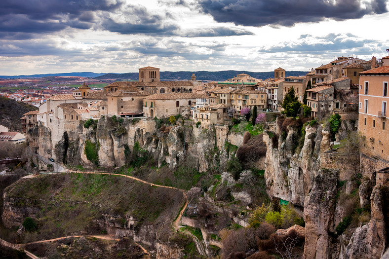 Cuenca- miasto na skale