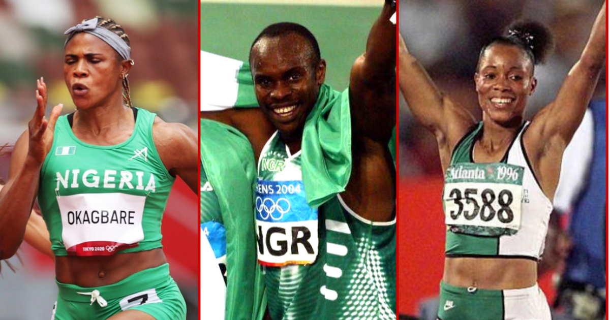 Rating Prime 5 best Nigerian Athletes of all time from Mary Onyeali to Blessing Okagbare