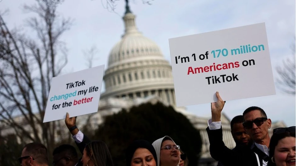Mnogi američki građani se protive zakonu usvojenom u Kongresu a koji bi mogao da dovede do zabrane TikToka | Foto: Getty Images