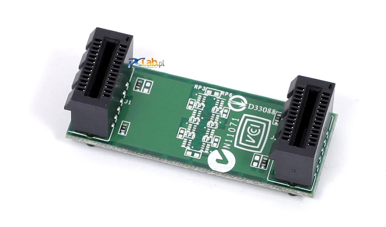 Mostek służący do spinania dwóch kart graficznych w tryb SLI
