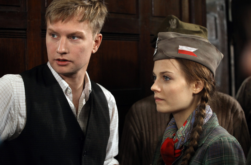 Kadr z serialu (fot. Marta Gostkiewicz)